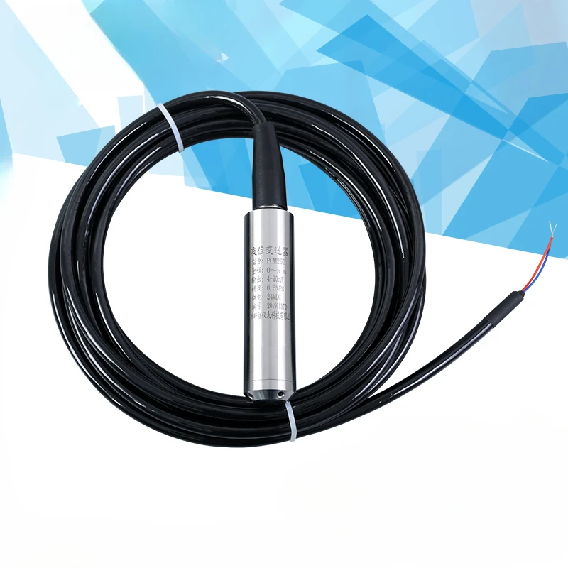 PCM260 Input type liquid level transmitter 4-20mA Integrated diffused silicon level transmitter sensor
