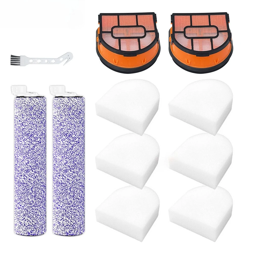 Replacement Brush Roller and Filter for Shark AW201 WD201 WD201 WD101 WD100 Vacuum Cleaner Accessories Roller Brush Filter Parts