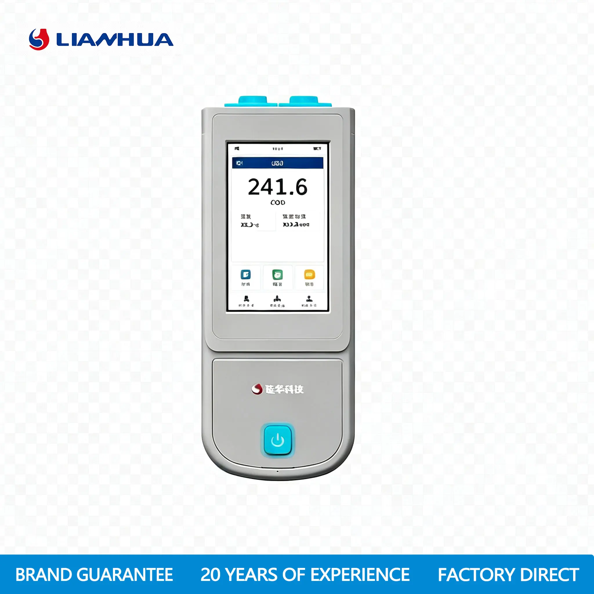 LH-E200 Portable Multi-Parameter Water Quality Meter Digital Electrode pH DO COD ORP Turbidity Water Quality Detector
