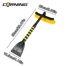 Car Snow Brush Windshield Scraper Cleaning Brushes Ice Removal Defrost Winter Shovel Remover Wash Tools Cleaner Window Squeegee