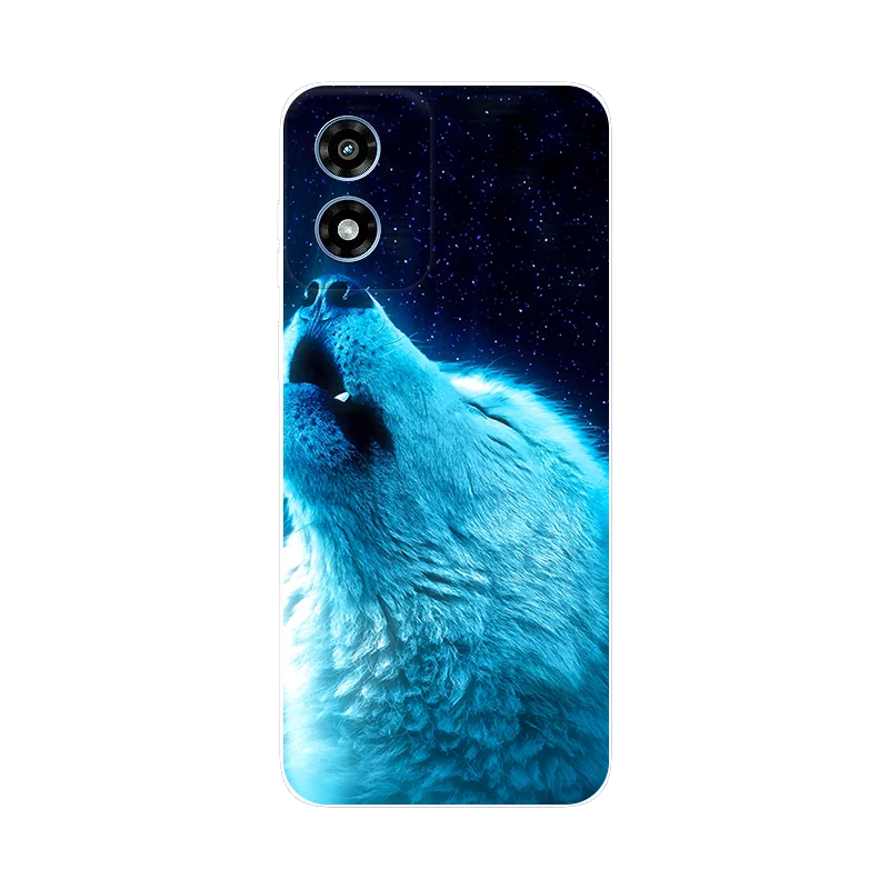 For Moto G 5G 2024 Case Bumper TPU Silicone Soft Back Cover for Motorola Moto G 5G 2024 Cases MotoG (2024) Fundas Cartoon