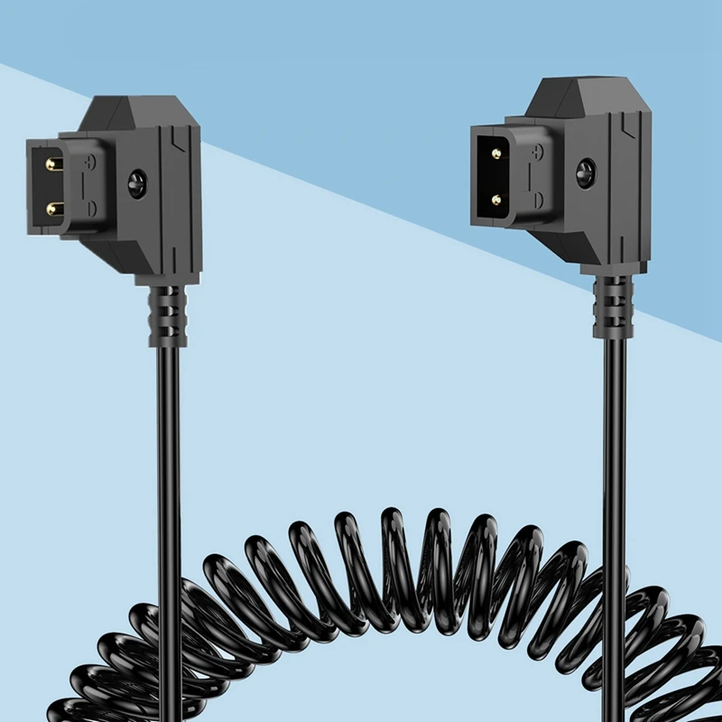 D-TAP Dual Head Adapter Cable For V-Port Cameras, B-Type Antong, 12V-24V High Current  For Various Camera Models