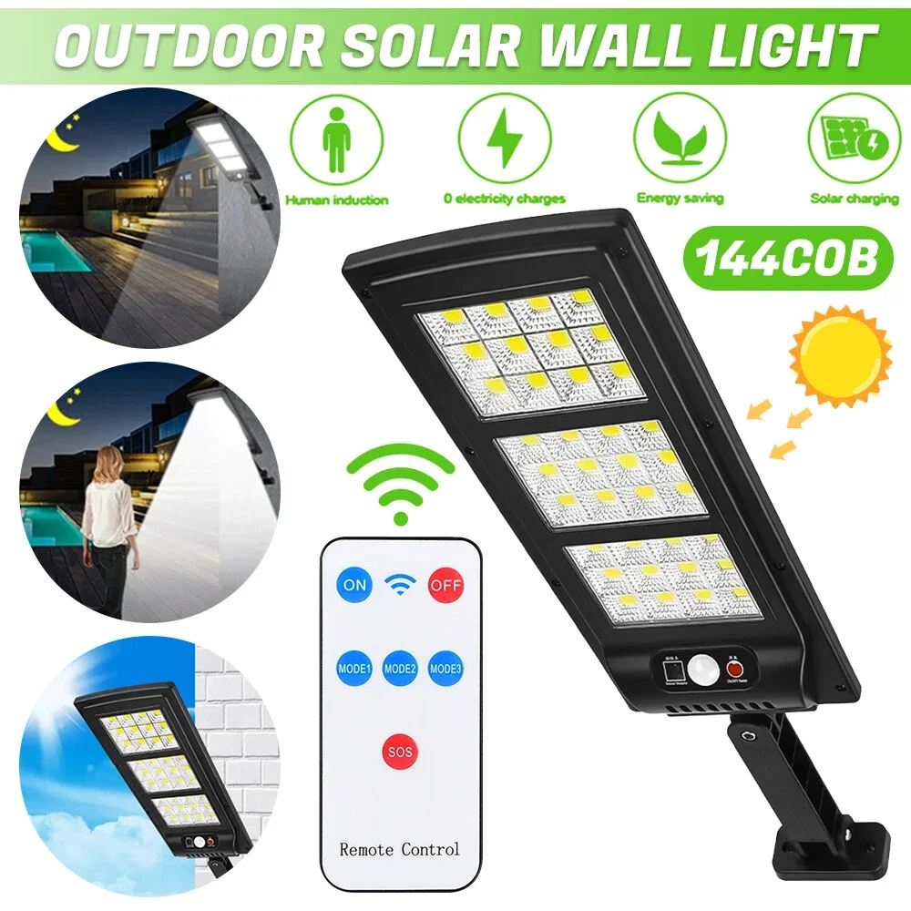 

Солнечный свет, коммерческий светодиодный уличный светильник от сумерения до рассвета, солнечный уличный фонарь, дорожная лампа, водонепроницаемая садовая терраса, гаражная дверь