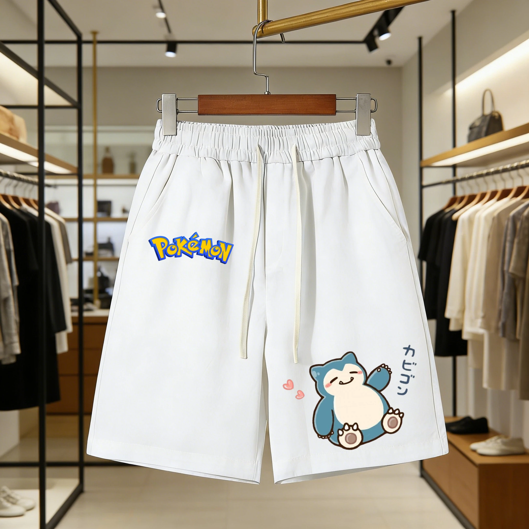 Pantalones cortos de moda Poke - Pokeball Cosplay Prop reseña y precio