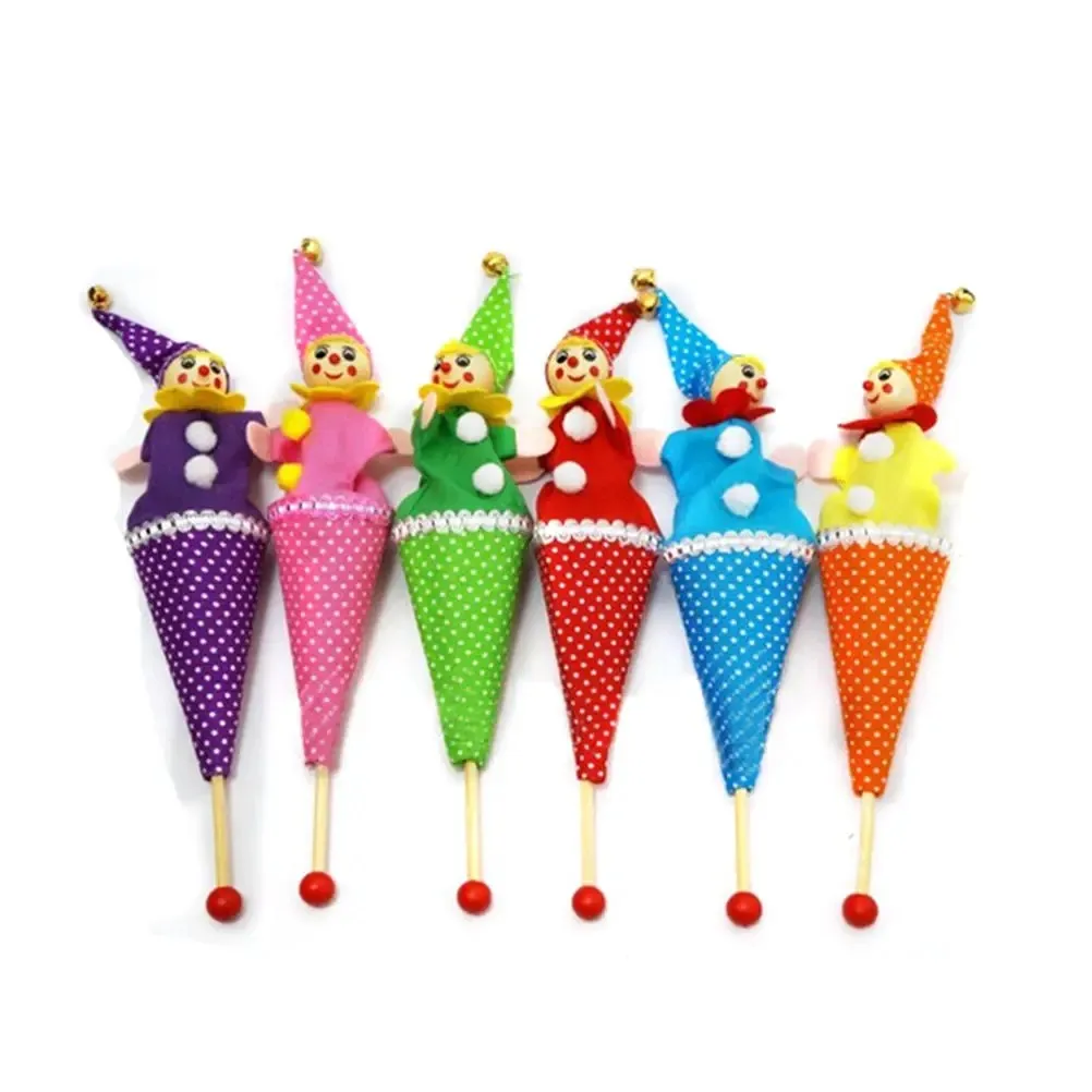 Telescopic Stick Doll Rabbit Frog Mouse Bee Cartoon Model Animal Puppets Toy Clown Pop Up Puppet Kids Practical Jokes Toy