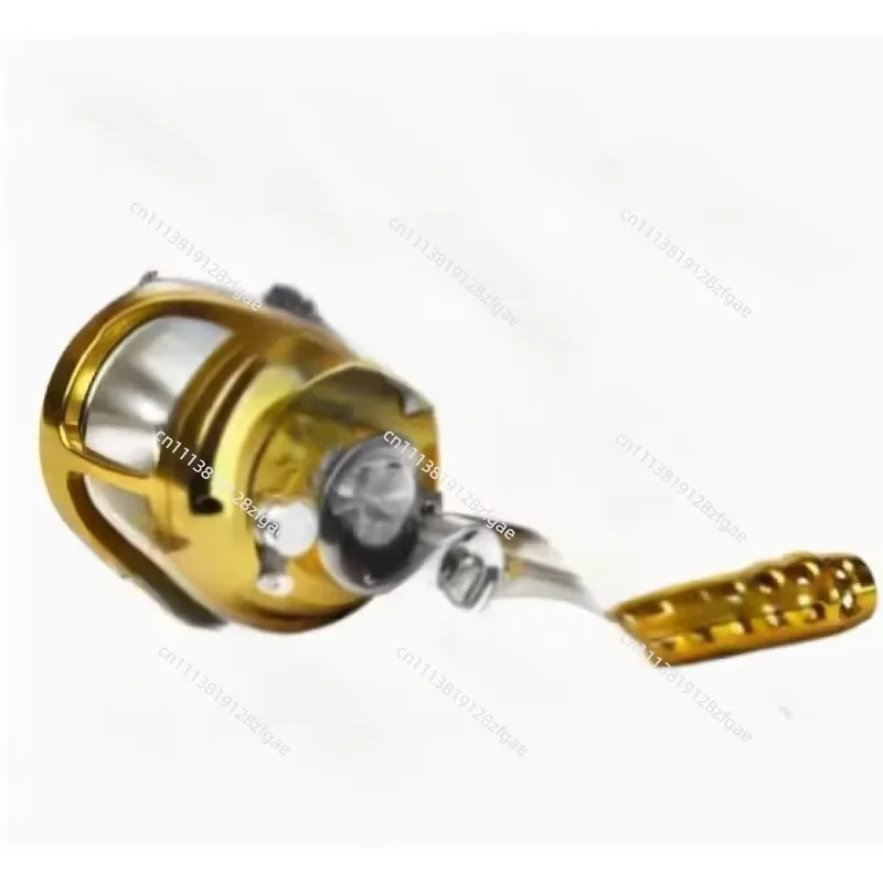 2 Speed Heavy Duty 50w 80w Full Metal shark Tuna Fishing Reels Deep Sea Ocean Boat Saltwater Big Game Trolling Reel
