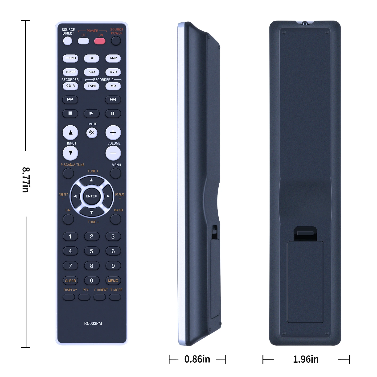 Ersetzen Sie die Fernbedienung rc003pm für marantz av Leistungs verstärker pm5003 pm5004 pm5005 pm6003 pm6005 pm6006 pm7003