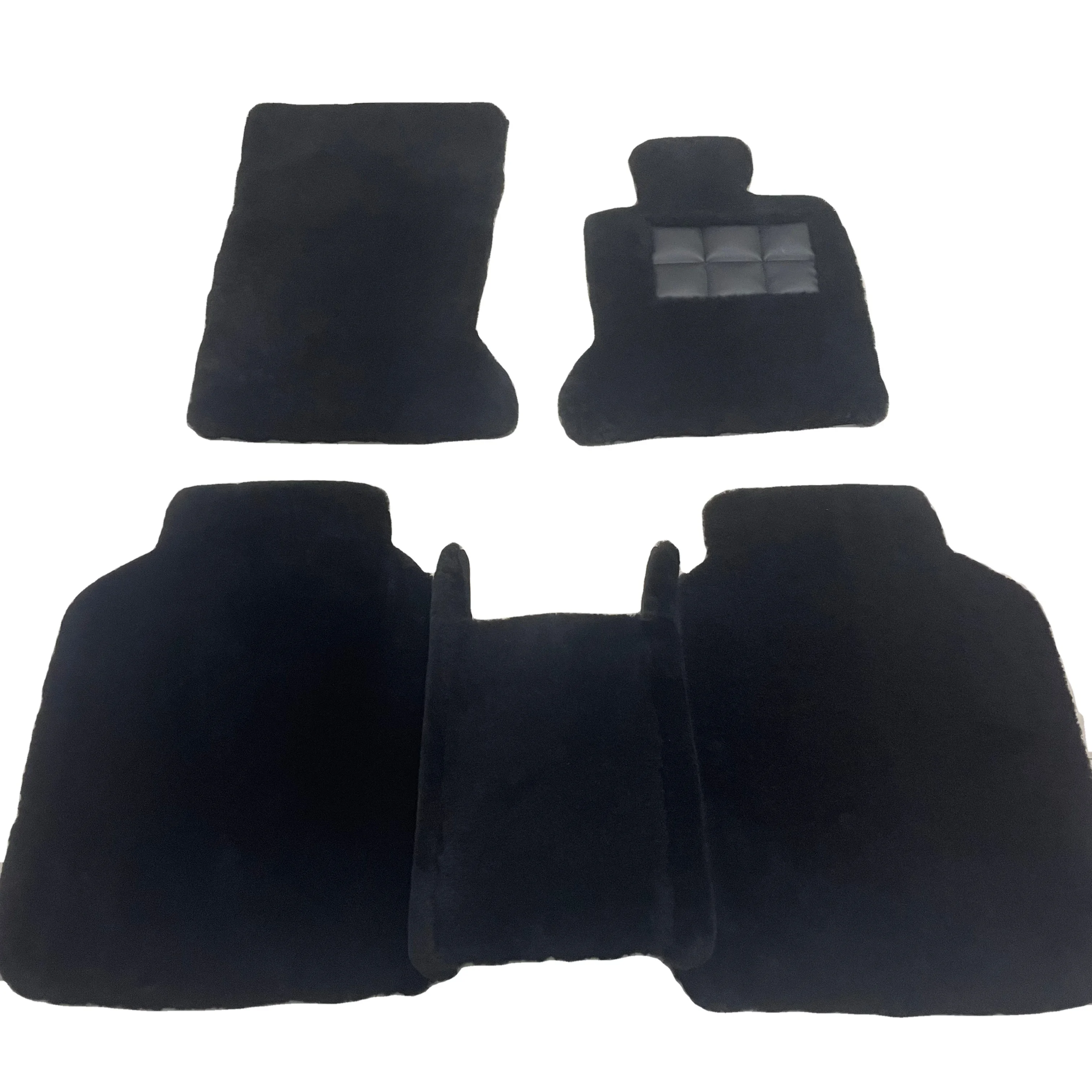 Luxurious Custom Pure Wool Car Carpet Mat Premium Automotive Floor Accessory for Rolls Royce Phantom Shadows Gullinan