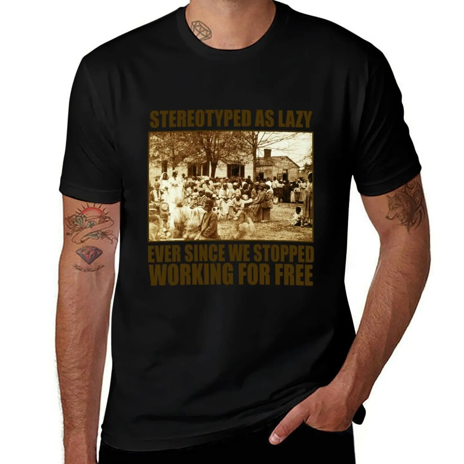 

Stereotyped - Lazy T-Shirt shirts graphic graphic shirts cheap stuff T-shirts for men cotton