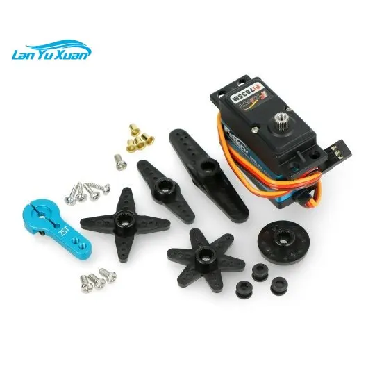 High Speed 180degree Rc Servo Coreless Metal Gear 7.4V Waterproof 35kg Servo for Diy Robotic/Rc Truck/RC Helicopter /robotic Arm