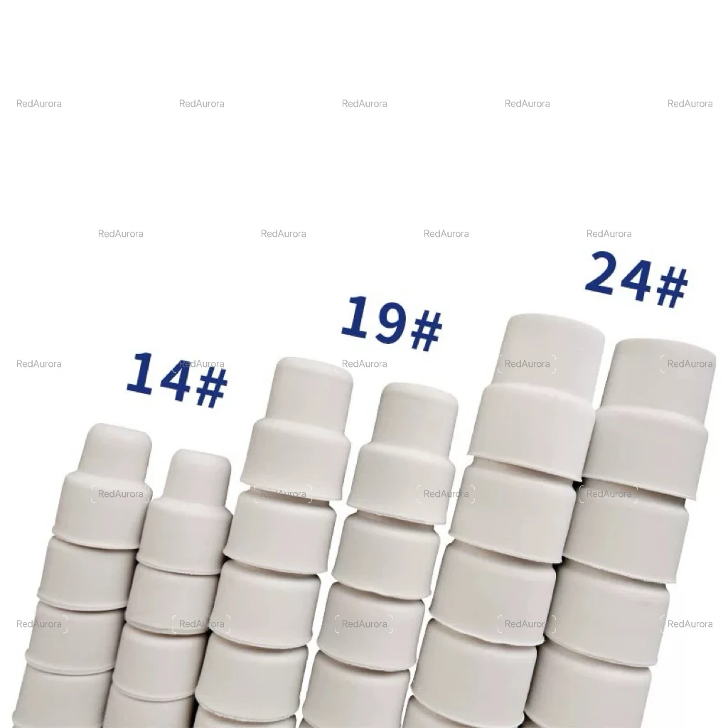 14# 19# 24# 20Pcs 50Pcs Lab Rubber Stopper Reverse Cap Rubber Sealing Plug For Laboratory Bottles