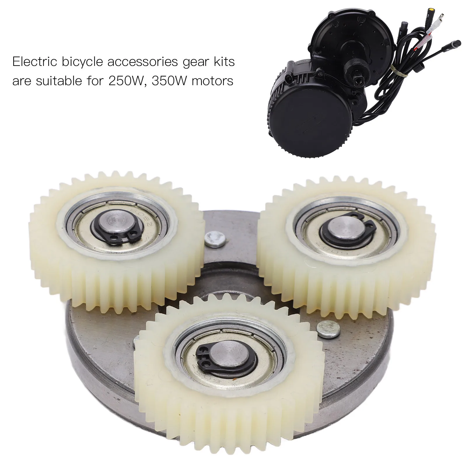 

Electric Bike 36T Nylon Gears and 70mm Clutch Kit for Bafang 250W 350W Mid Drive Motor Gear Clutch Kit