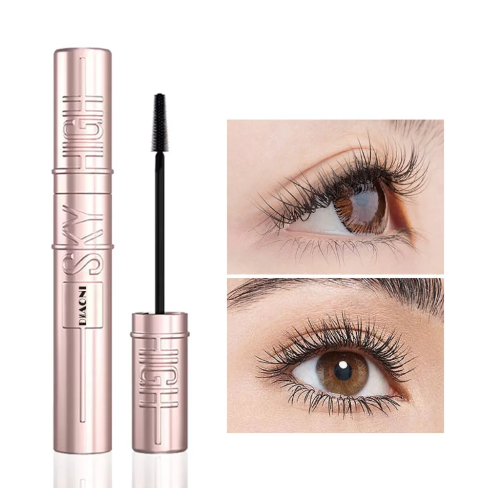 Mascara de maquillage pour les yeux, imperméable, soyeux, cosmétique, épais, naturel, allongeant, beauté des cils