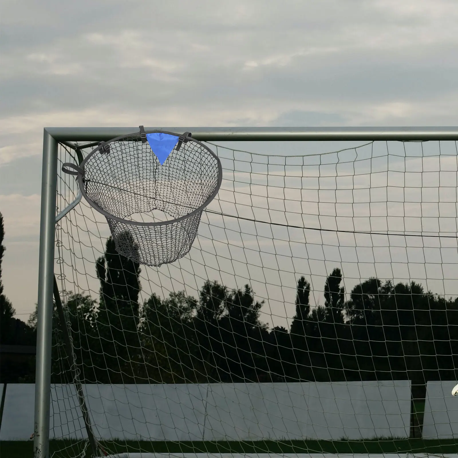 

Football Goal Net Bag Soccer Nets Portable for Backyard Training Kit Practice Polyester Equipment Man Sports Netting Targets