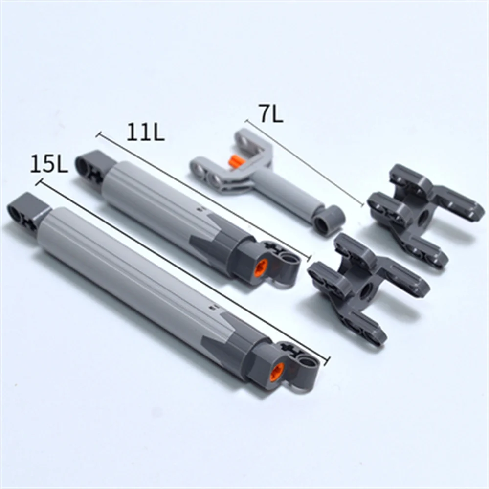 40918 61927 61904 61905 High-Tech Building Blocks Parts Long putter Connectors Linear Actuator 15L MOC Bricks Accessories Toys