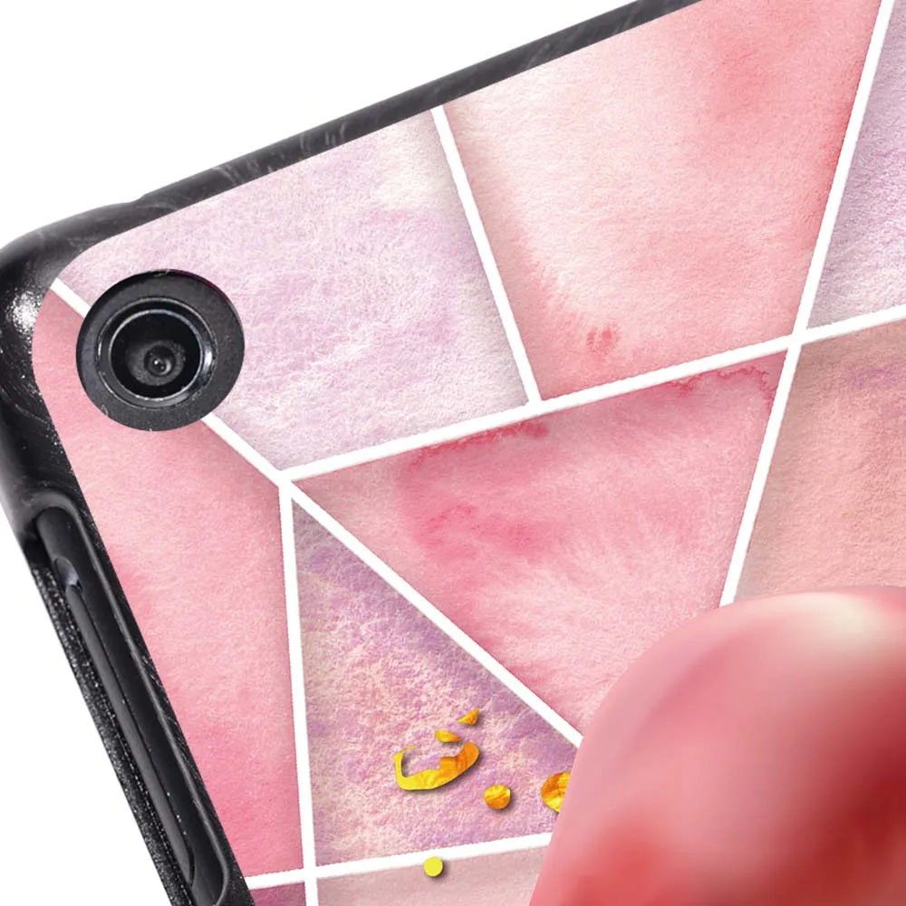 Tablet Case for Fire HD 10 Plus/5th/7th/9th/11th/HD 8 Plus/6th/7th/8th/10th/Fire 7 5th/7th/9th/12th Flamingo Pattern Hard Shell