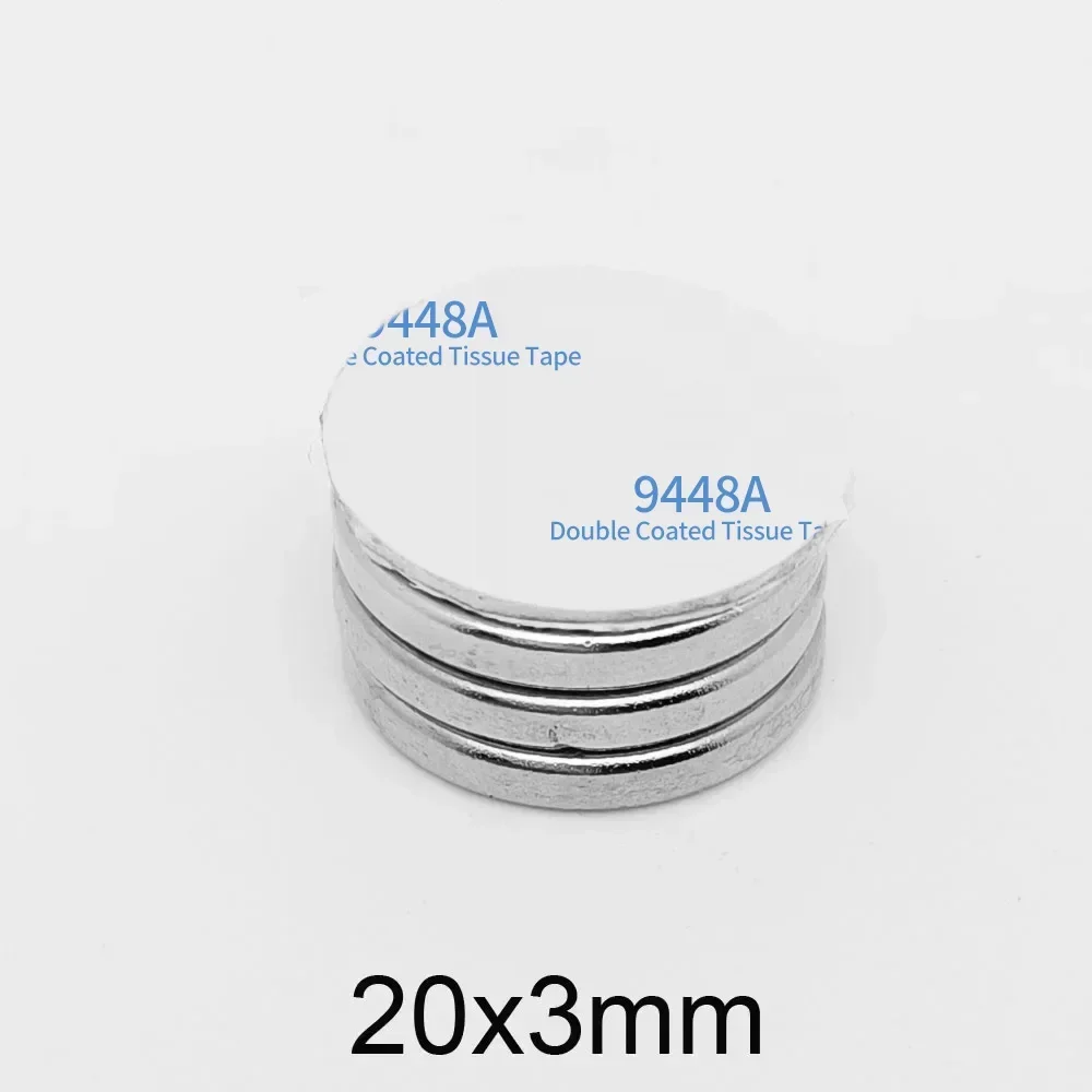 Magnet Kuat 20X1Mm dengan Pita Dua Sisi Berperekat 12*5 untuk Kulkas Rumah, Kantor, DIY 12X2 15X3 20X2 20x5
