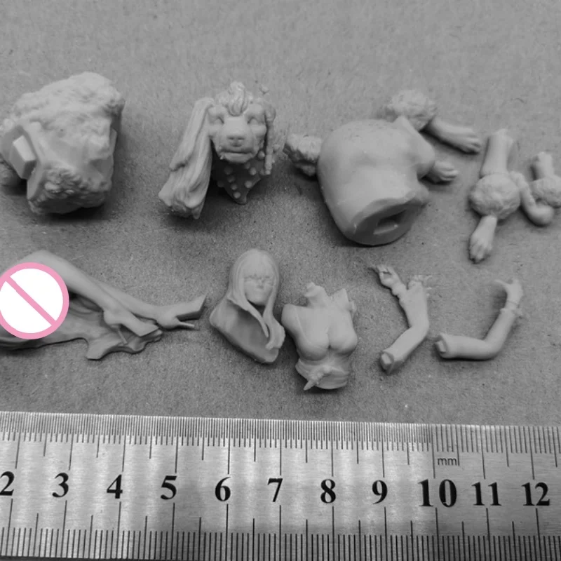 Nobobile europea Fai da te Figura in resina Scala 1/24 Kit modello assemblato Smontato Diorama Non verniciato Figurine Giocattoli per hobby