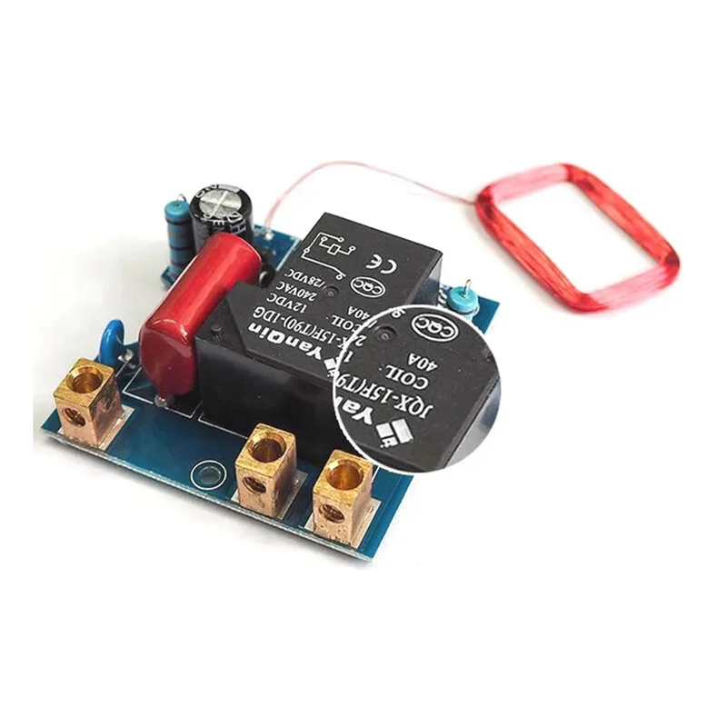【VALUE MONEY】3X Hotel Power Switch Delayed Power Off Energy-Saving Induction Card Three-Wire Induction 40A Low Frequency 220V