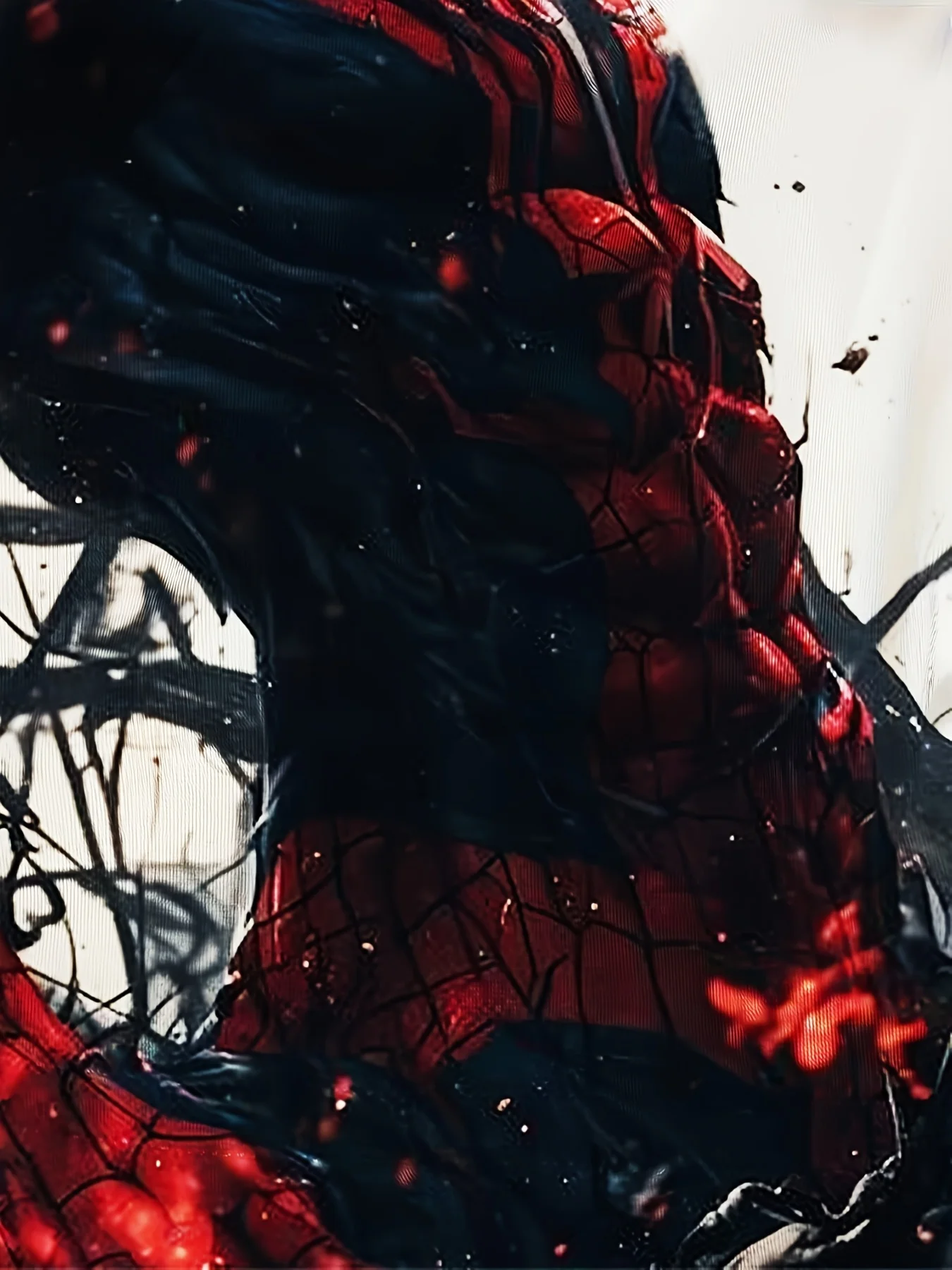 تي شيرت Marvel Men Venom بأكمام قصيرة تي شيرت خارق أنيمي تي شيرت Spider-Man