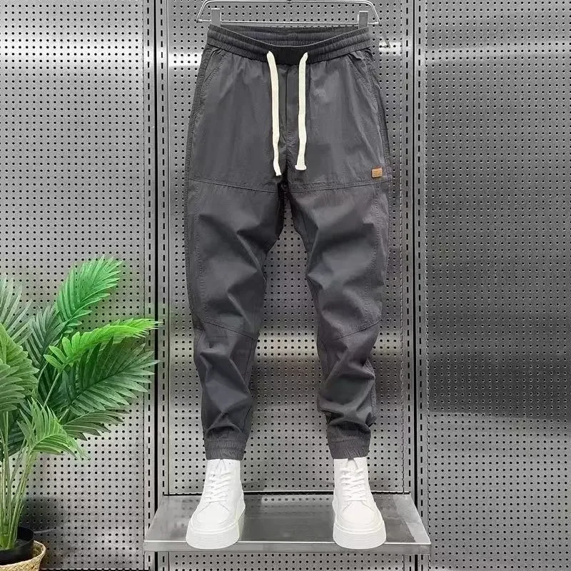 Plain Fishing Trousers Man Joggers Work Wear Korean Style Cheapest New In Cheap Aesthetic Baggy Loose Luxury Cargo Pants for Men