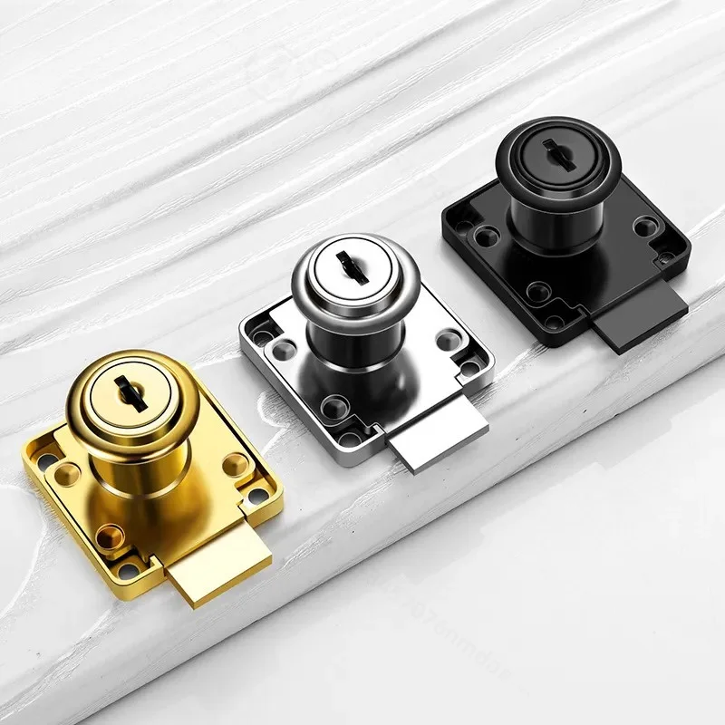 Yijia Office Desk Drawer Lock Cylinder Lengthened Computer Desk Cabinet Furniture Lock for Cabinet Door