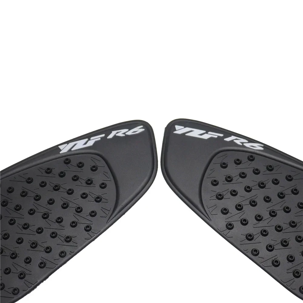 For YAMAHA YZF-R6 2006-2020 Motorcycle Tank Traction Pads Gas Knee Grip Protector Anti Slip Sticker Fuel R6 2021 YZFR6 2018 2017