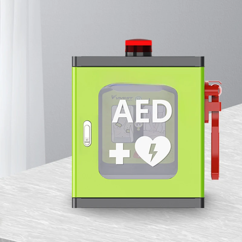 

AED defibrillator dedicated wall mounted box