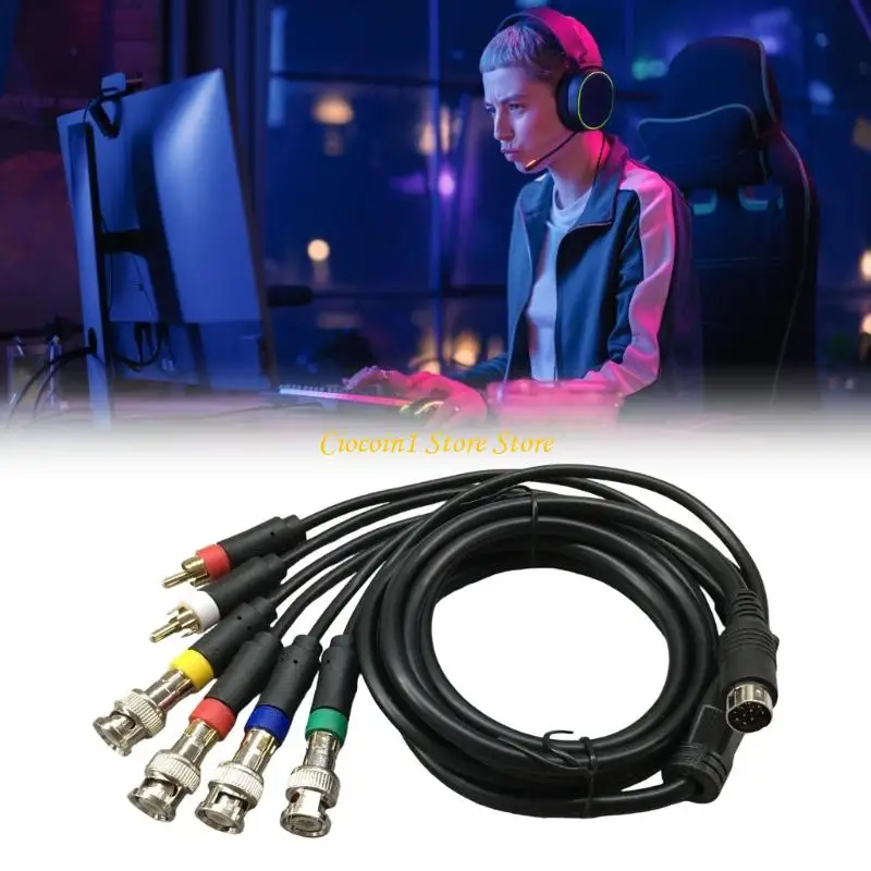 A3PC Optimized Connection Including Integrated Sound for Retro Monitors