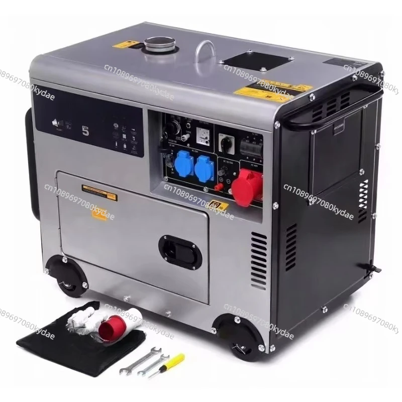 10KW 10KVA silent sound insulation diesel generator set Diesel engine digital panel 8KW 6KW 5KW 3KW generator set