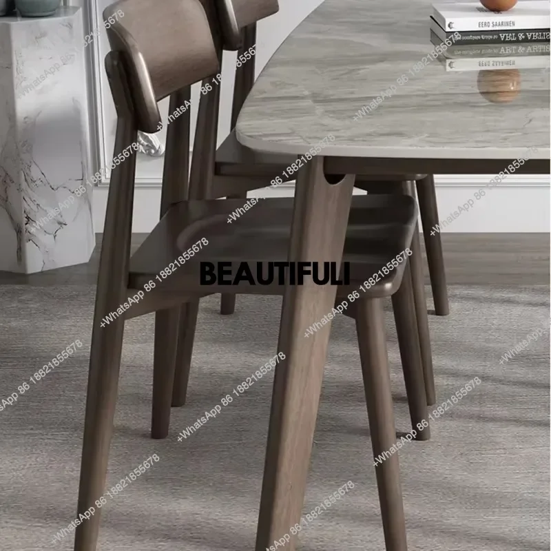 H Nordic Square Dining Tables Restaurant Party Living Room Dining Tables Set Modern Breakfast Table A Manger Furniture Home