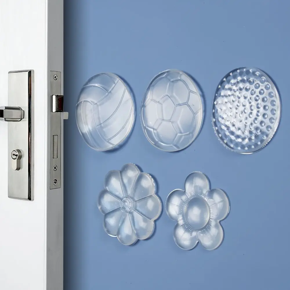 Transparent Protection Stickers Anti Collision Pads Shockproof Door Stops Handle Bumpers Wall Protector Practical Home Hardware