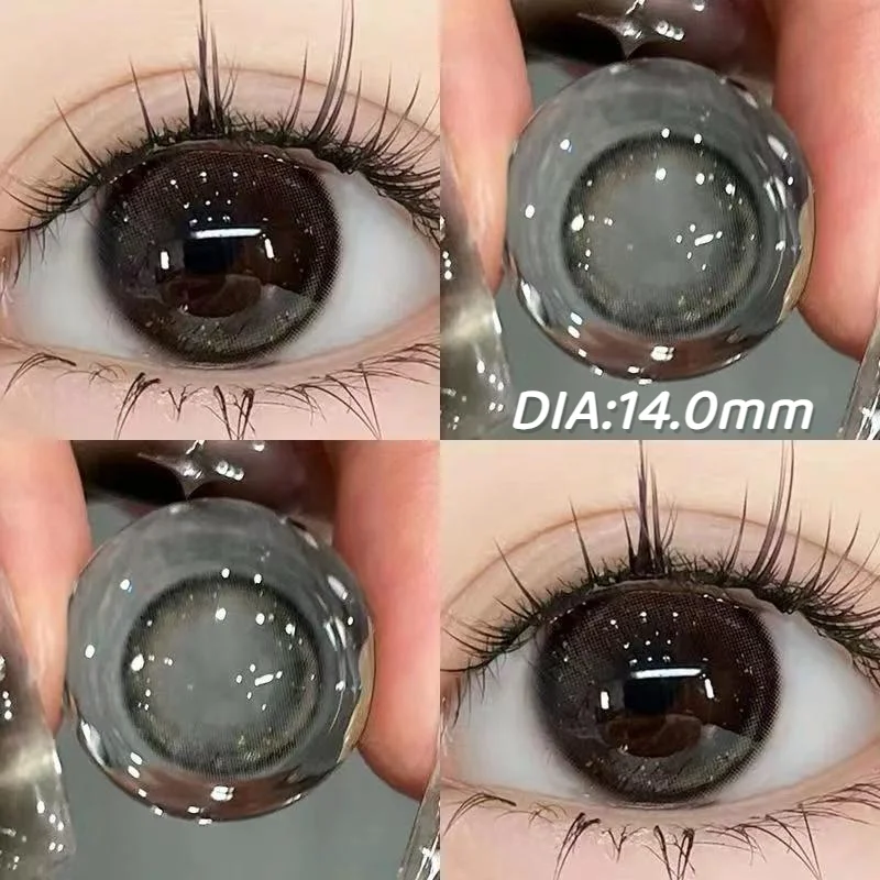 MILL CREEK 2Pcs Contact Lenses with Myopia Graduation Diopters High Quality Eyes Contacts Color Pupil Lense Yearly Fast Shipping