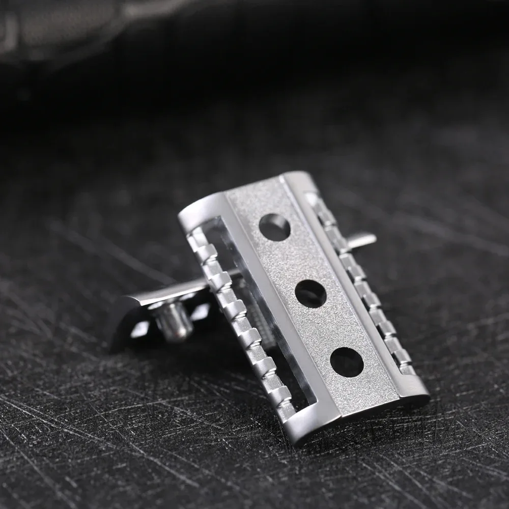 Yaqi Chrome Color KNIGHT-HELMET Safety Razor Head for Shaving Razors
