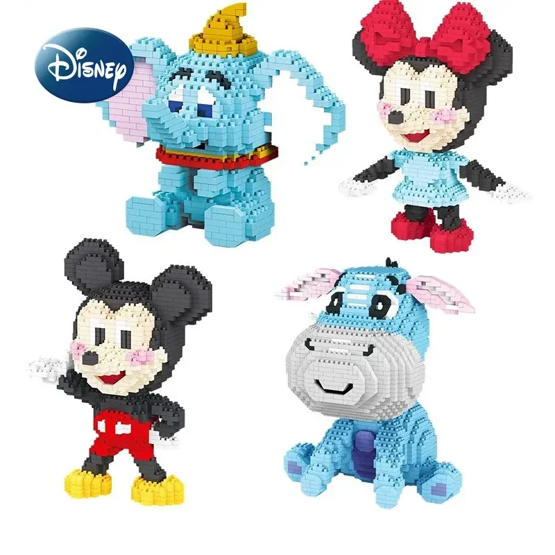 

Disney 2025 New Children's Building Block Cartoon Miniature Particle Building Block Toy 3D Model Children's Toy Birthday Gift