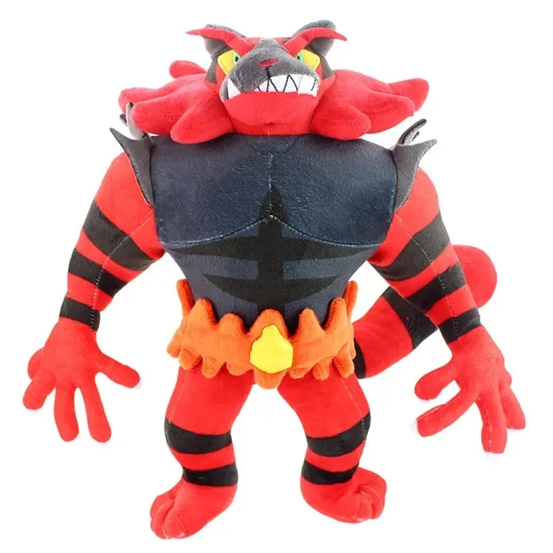 Cool Pokemon Peluche Litten Incineroar Plush Toy Torracat Animal Doll Anime Figure Hobbies Stuffed Plush Soft Xmas Kids Gift