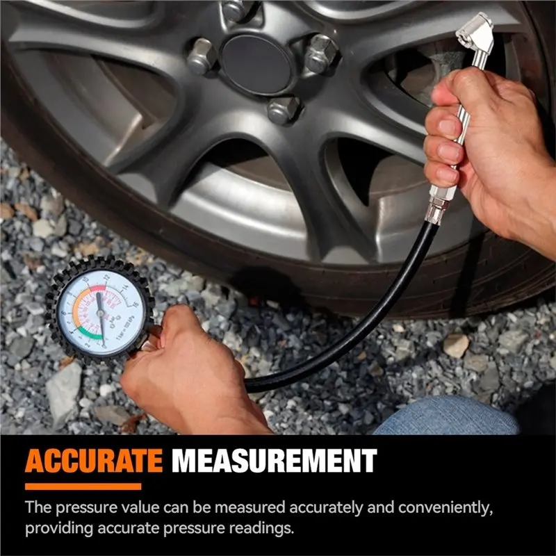 N96R Vehicle Tire Pressure Tire Tool Fit For Various Types Of Vehicles Tires