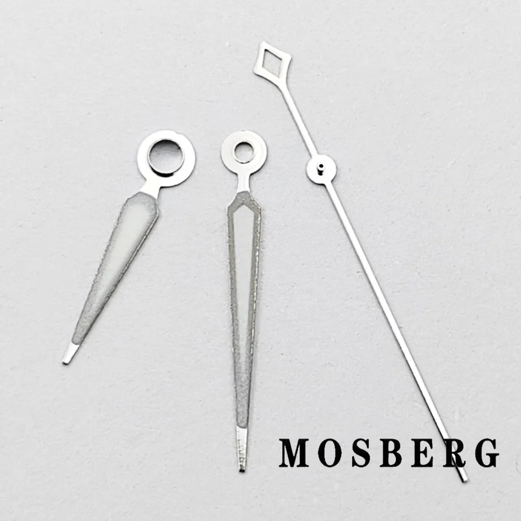 NH35 ساعة يد خضراء مضيئة تناسب NH35 NH36 ساعات حركة أوتوماتيكية فضية/ذهبية/ذهبية وردية ساعات مؤشر ملحق جزء