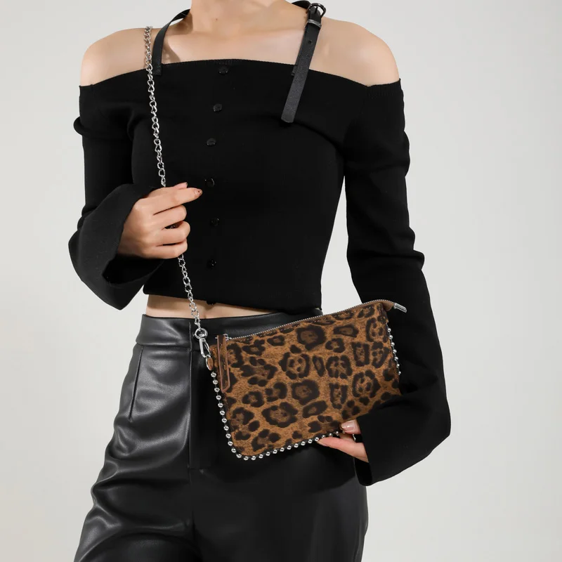 Einfarbige Umhängetaschen für Damen, modische Ketten-Handytaschen, modische Schulter-Messenger-Tasche, Sac A Main für Frauen – Detail 14