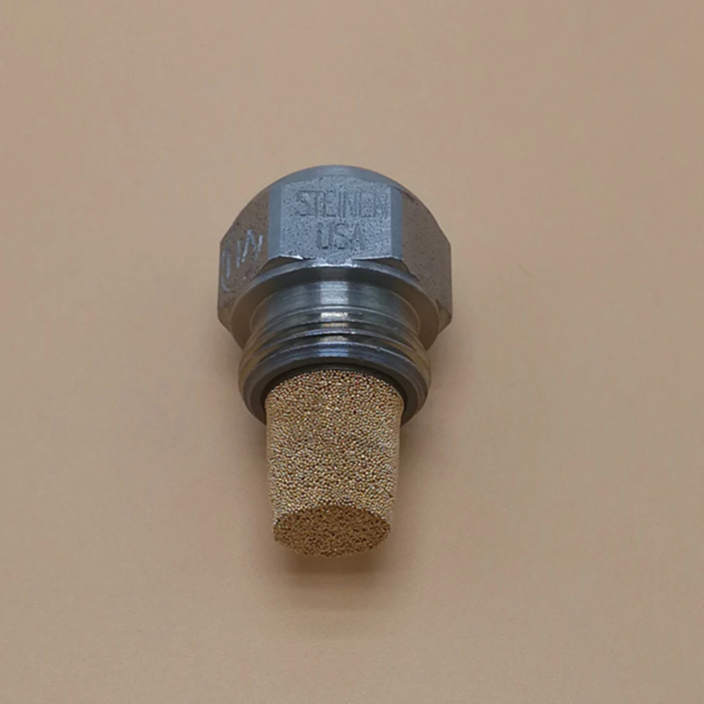 

60-градусная насадка масляной горелки из нержавеющей стали, насадка для распыления масляной горелки с полным конусом и фильтром