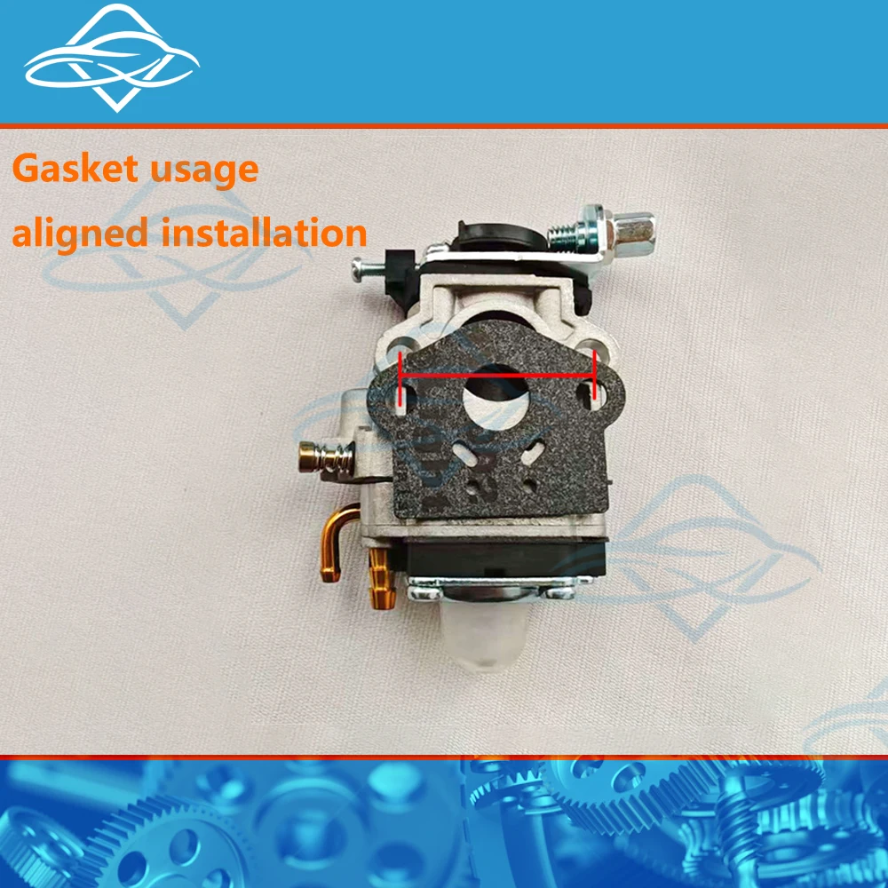 ل CG430 CG520 BC430 BC520 40-5 44-5 43cc 49cc 50cc 52cc arburetor البنزين العشب الانتهازي المكربن