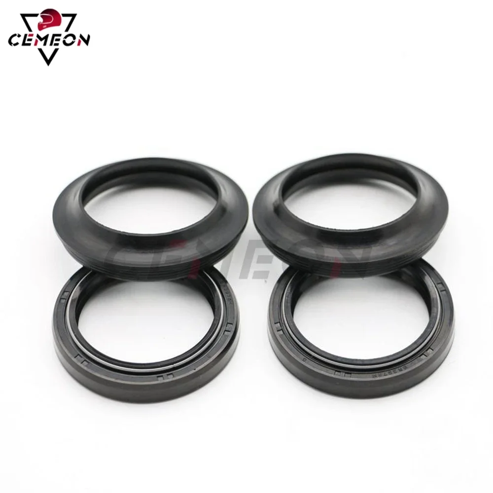 Motorcycle front fork oil seal dust cover seal For Malaguti Ciak 125 F18 Phantom 250 Max Peugeot Looxor 125 05-06 DOODO125 00-02