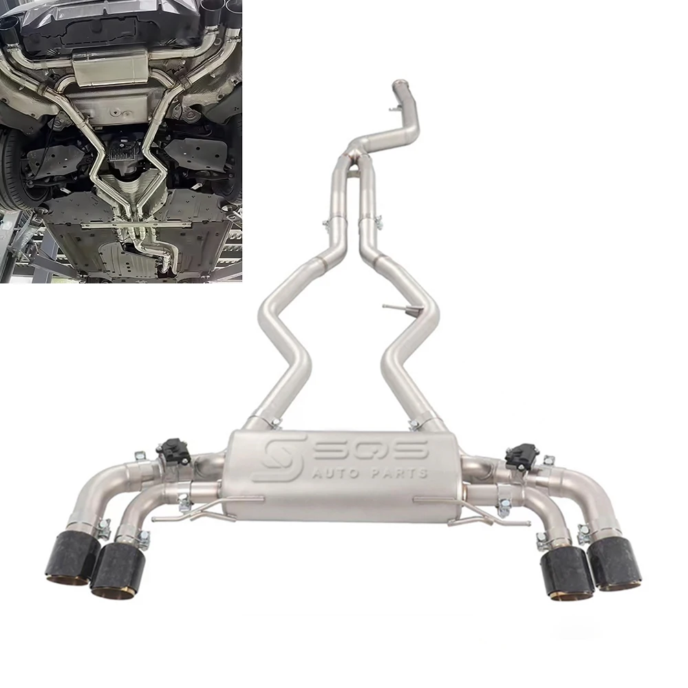 

Популярная горячая распродажа SQS, высококачественная заводская настройка, автомобильная выхлопная система Valvetronic для BMW G20 M340i M340 автомобиля