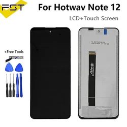 6,8-дюймовый оригинальный дисплей для Hotwav Note 12 Note 12 ЖК-дисплей с дигитайзером сенсорного экрана в сборе для ремонта экрана Hotwav Note 12