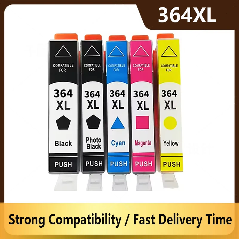 Compatible ink cartridge for HP364 364 XL 364XL for hp 3070A 3520 3522 4620 4622 5511 5512 5514 5515 5520 5522 5524 6515 Printer