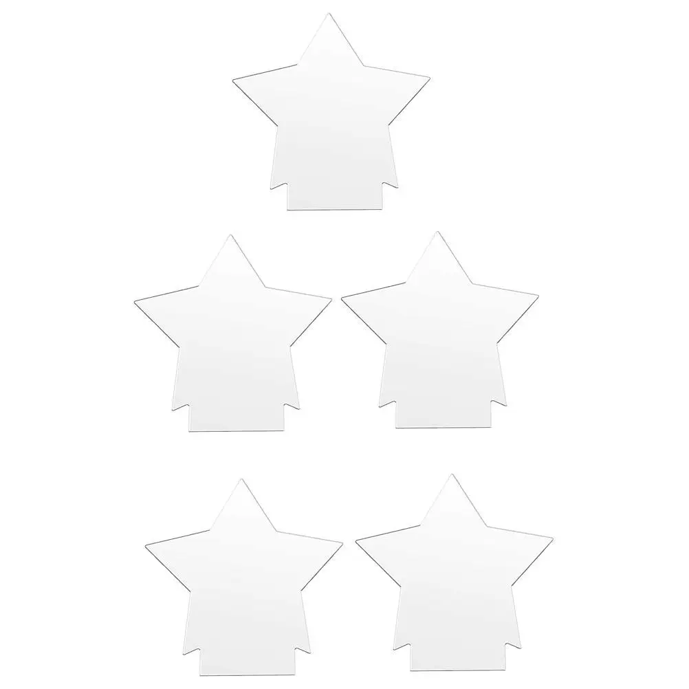 

5Pcs Premium Lamp Base Sheets Artistic Acrylic Light Plates for DIY Night Lamp Decoration Portable Lightweight Simple Assembly