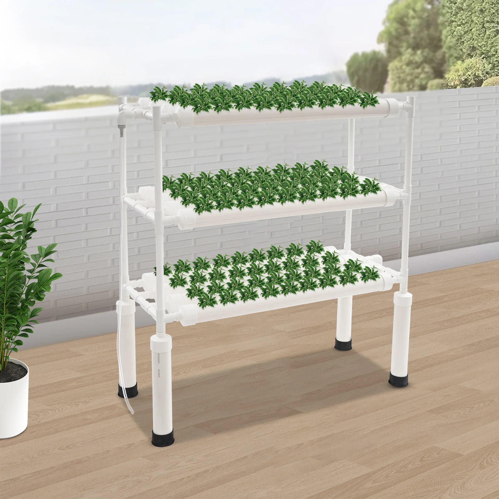 Vertical Hydroponics Growing Kit, Hydroponic Growing Kit, 108-Hole Hydroponic Growing Kit，Soilless Culture