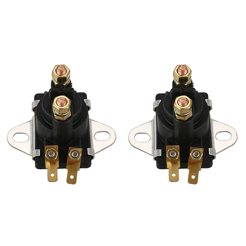 

2X New Marine Starter Tilt/Trim Relay Solenoid, Mercruiser 89-96158T 12V