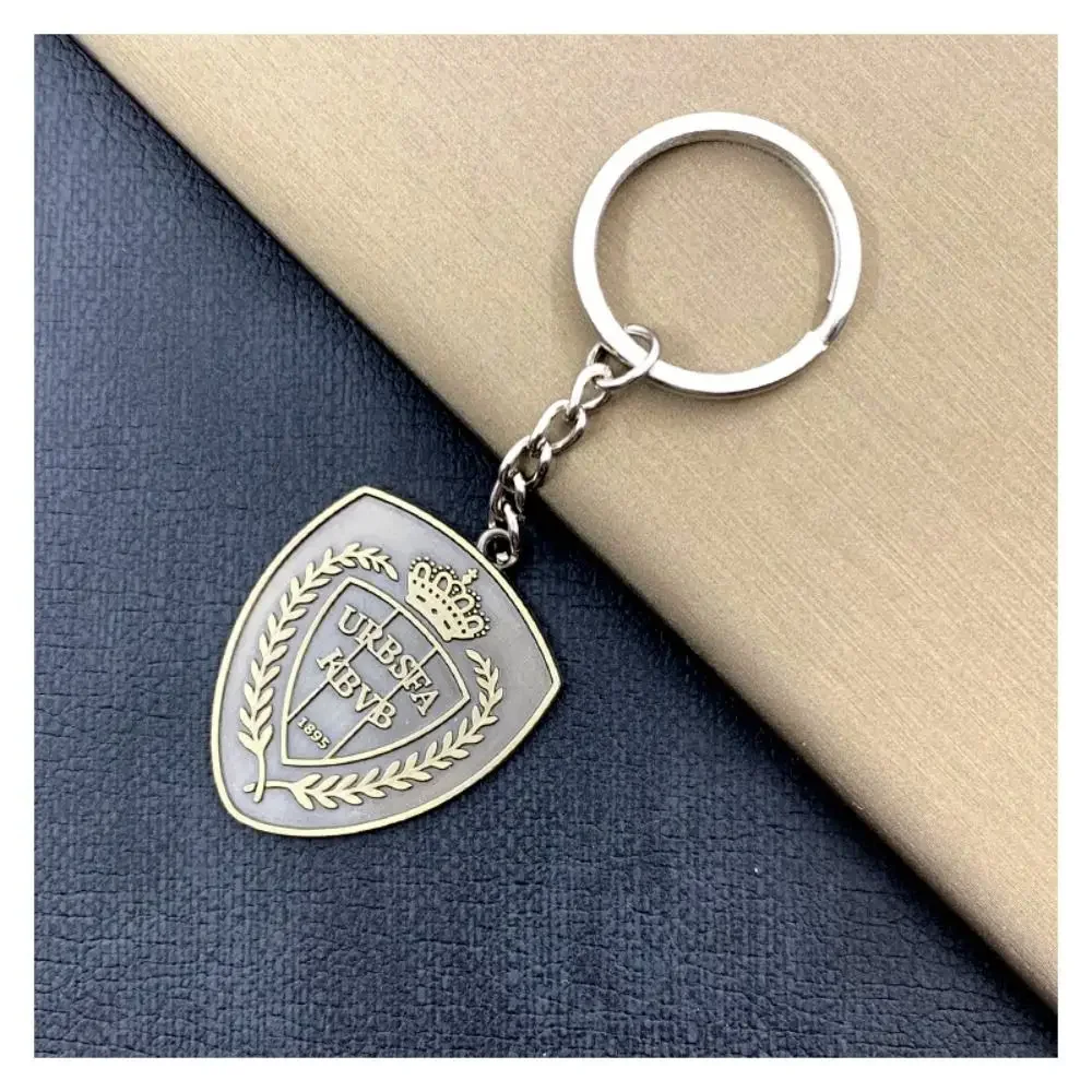 2024 new Pendant Football Keyring Hat Metal Football Team Soccer Key Chain Real Madrid Chelsea Gift