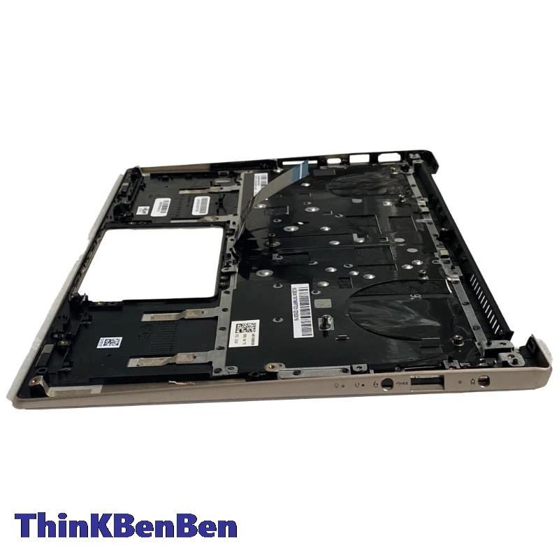 US Engels Gouden Toetsenbord Hoofdletters Palmrest Shell Cover Voor Lenovo Ideapad 720 S 14 14IKB 5CB0N79798